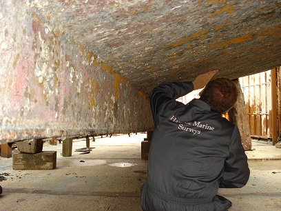 Hamble Marine Surveys hull inspections