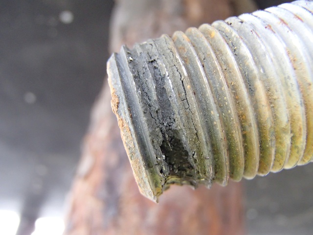 shaft end corrosion